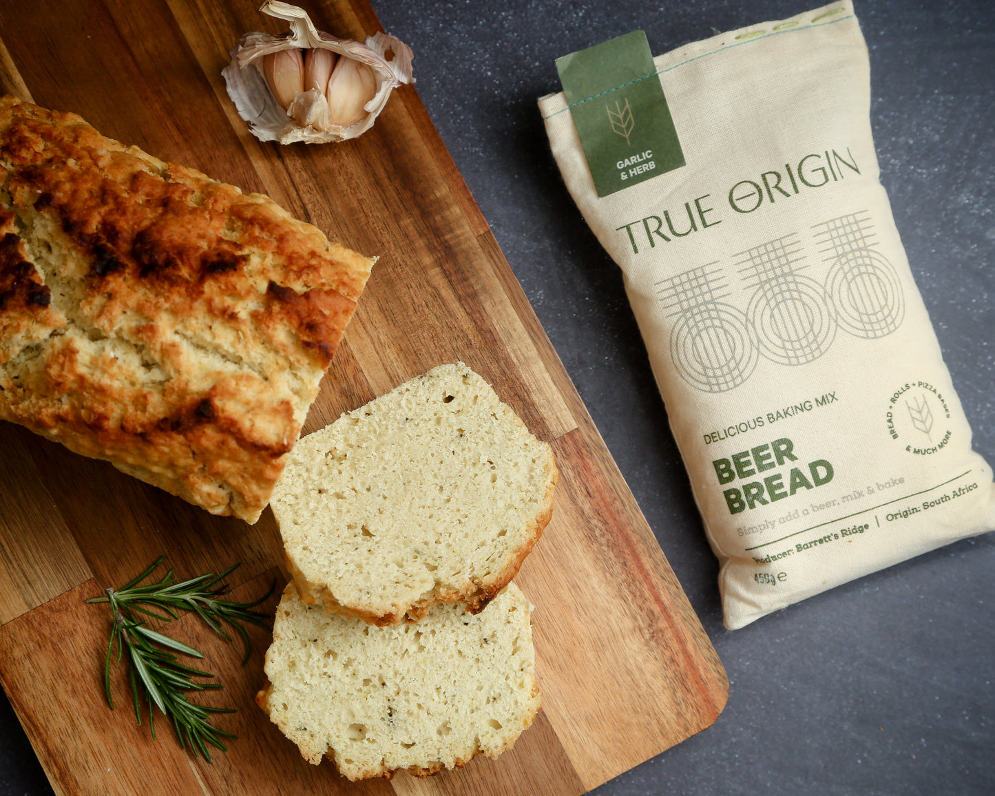 Garlic & Herb Beer Bread (450g)