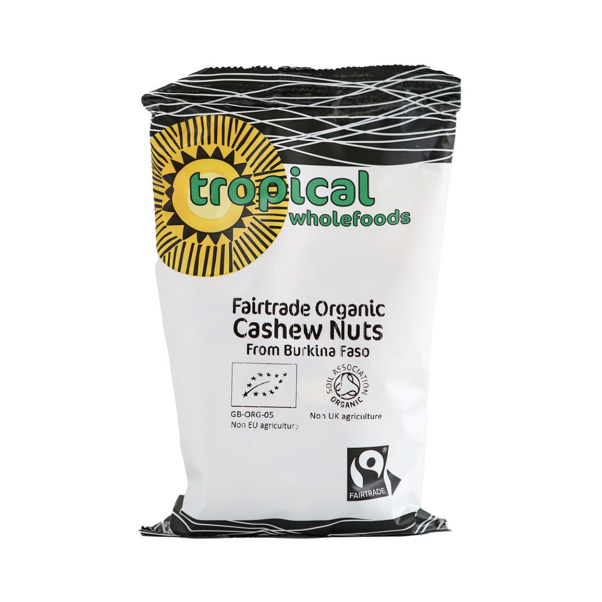 Fairtrade Organic Cashew Nuts (150g)