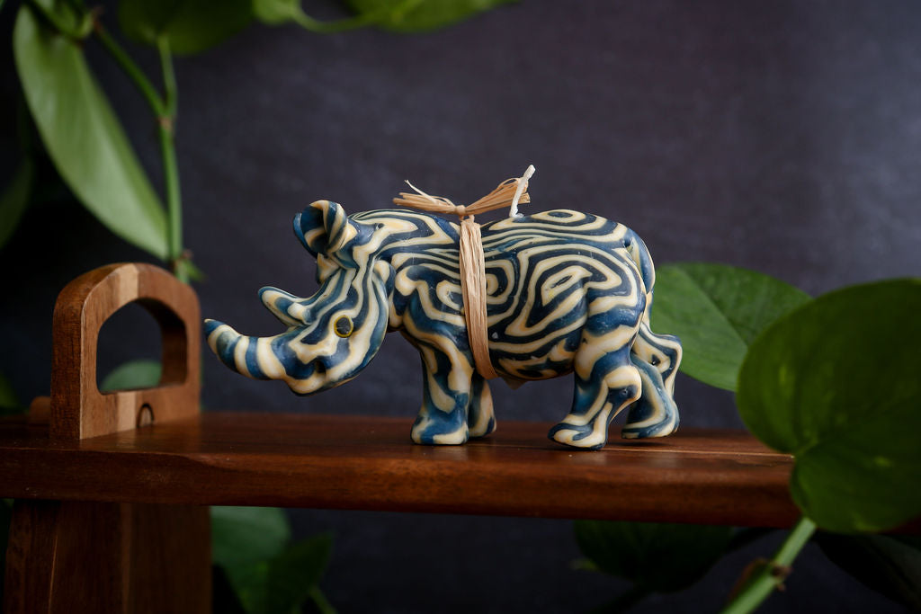 Mini Rhino Candles