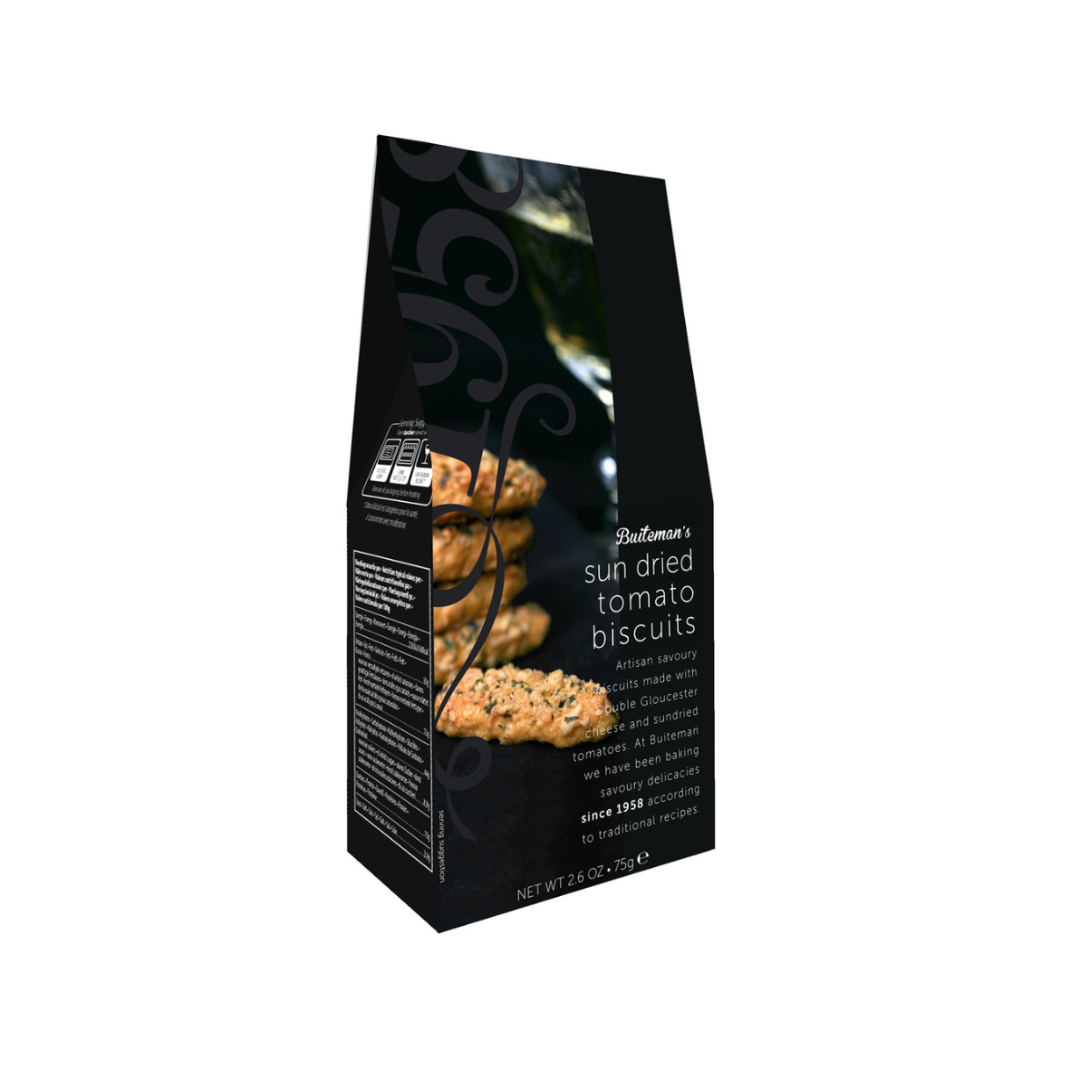 Sun-Dried Tomato Biscuits (75g)