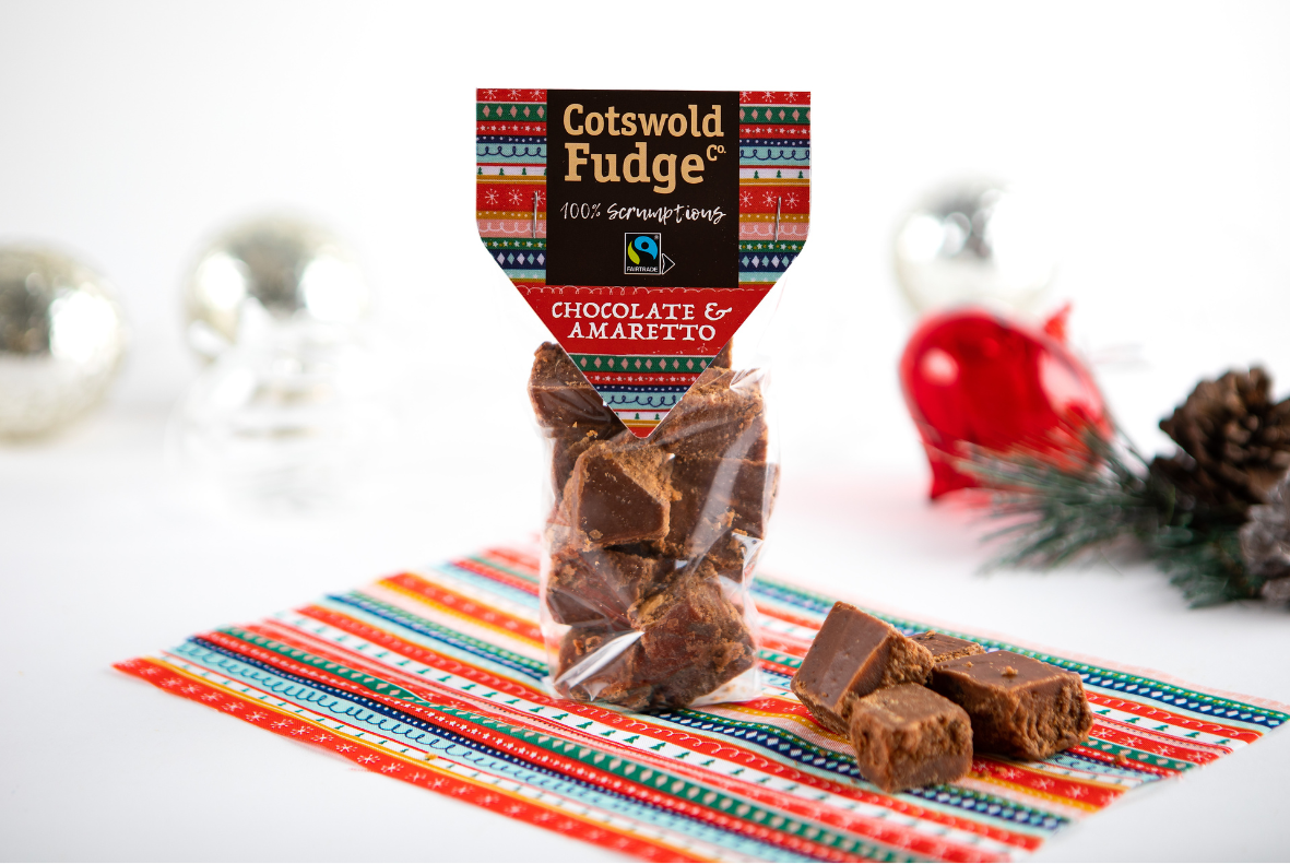 Chocolate and Amaretto Fudge (150g)