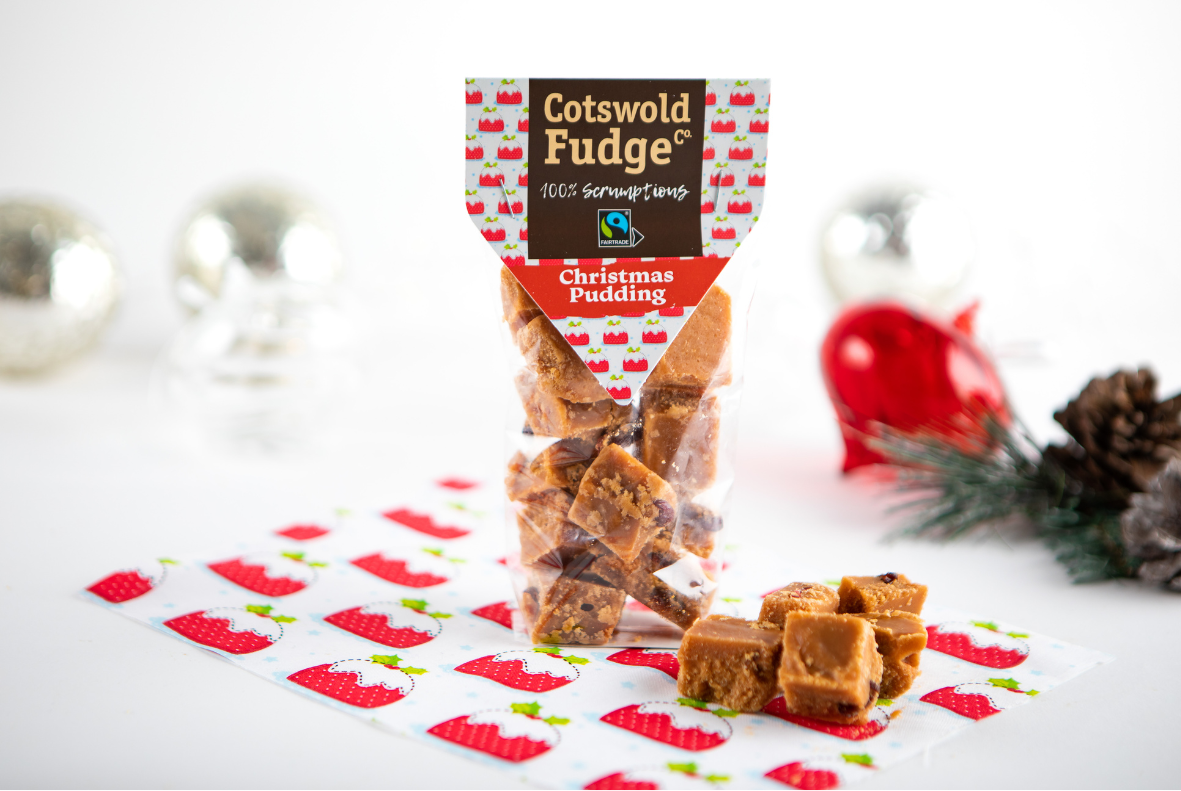 Christmas Pudding Fudge (150g)