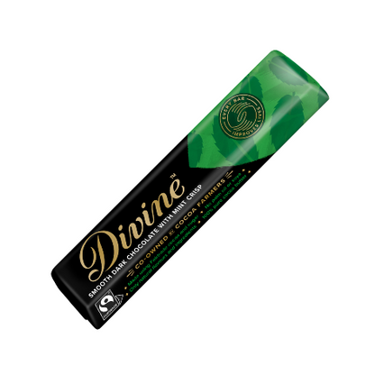 Dark Chocolate with Mint Crisp (35g)