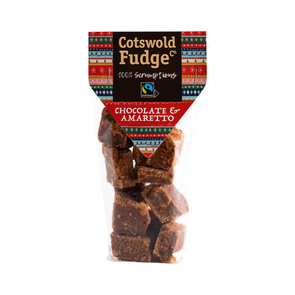 Chocolate and Amaretto Fudge (150g)