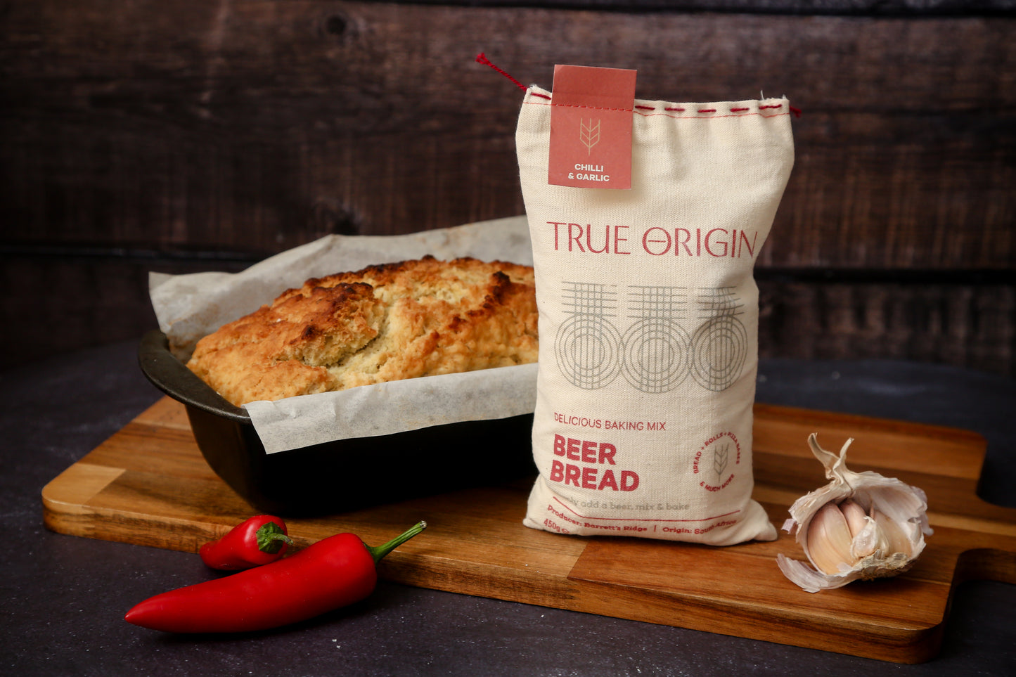 Chilli & Garlic Beer Bread (450g)