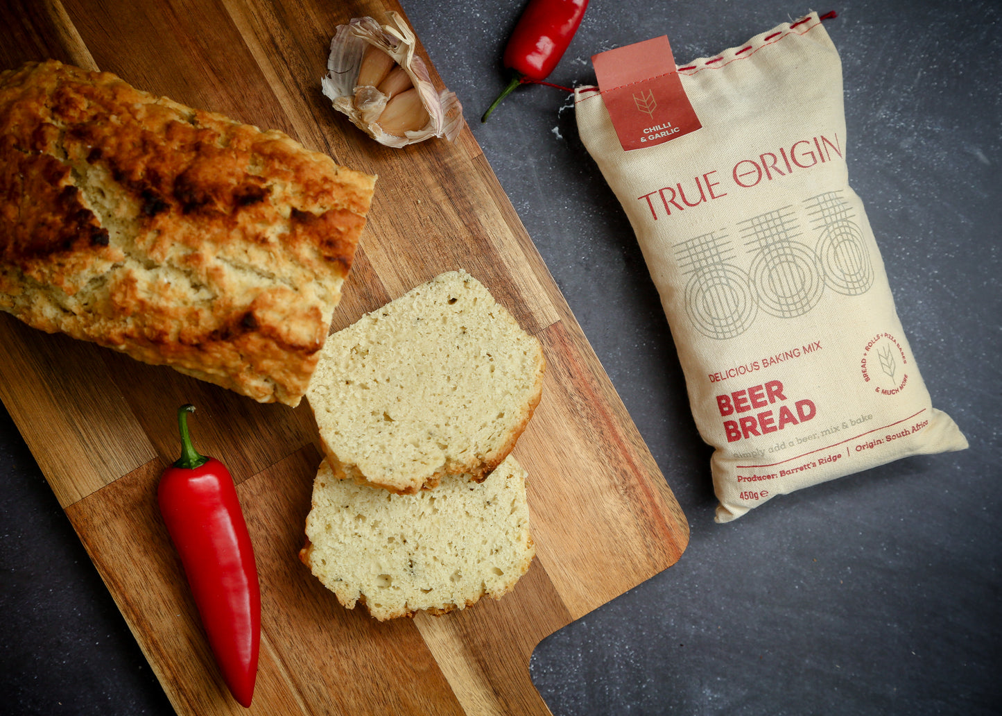 Chilli & Garlic Beer Bread (450g)