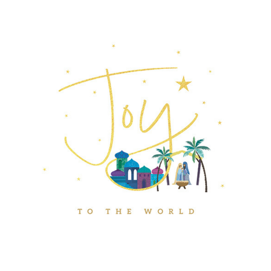 Joy to the World Christmas Cards (pack of 10)