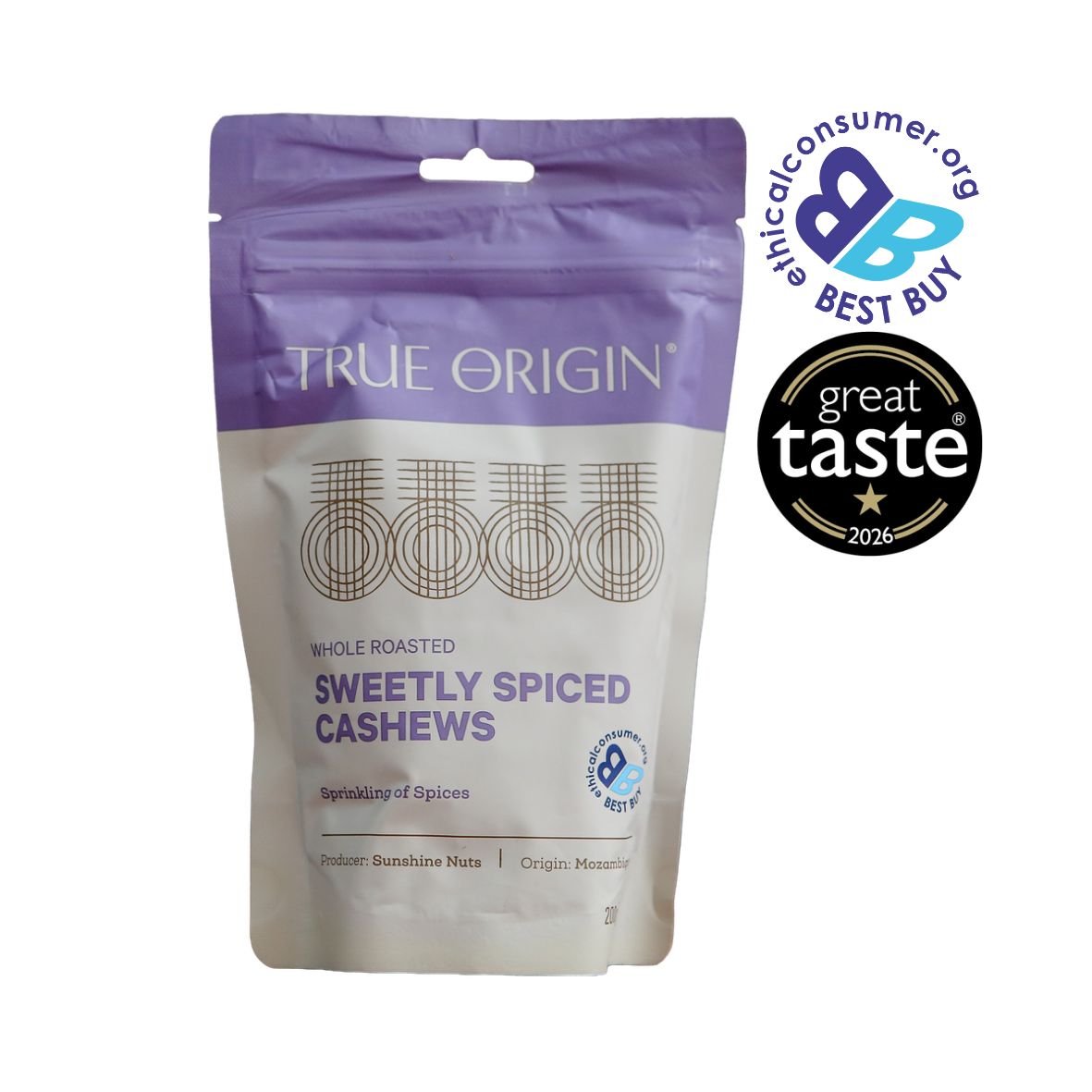 Sweetly Spiced Cashews 200g