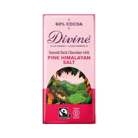 Dark Chocolate with Pink Himalayan Salt (90g)