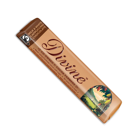 Milk & White Cappuccino Chocolate (35g)