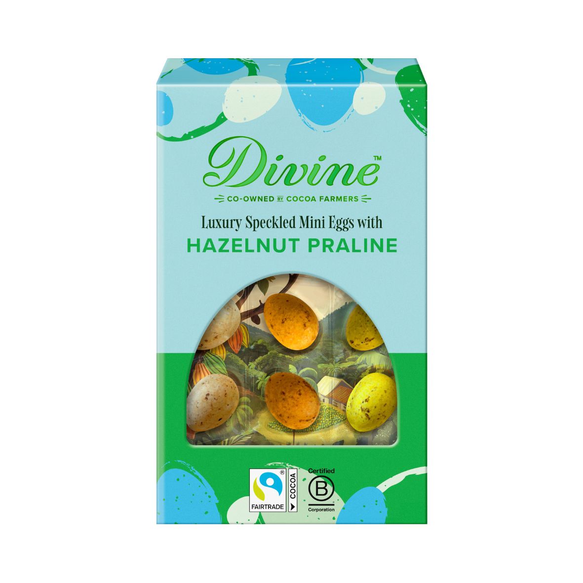 Mini Eggs with Hazelnut Praline (150g)