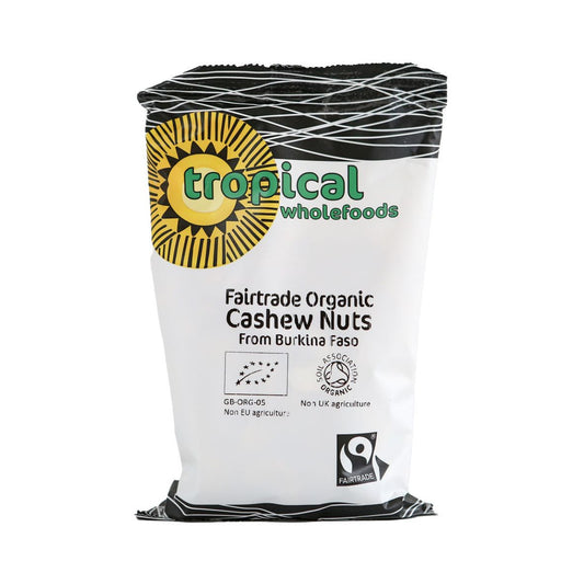 Fairtrade Organic Cashew Nuts (150g)