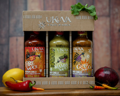 Hot Sauce Trio Gift Set