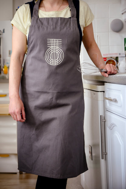 Apron - True Origin Branded - Grey - Includes Foodbank Donation