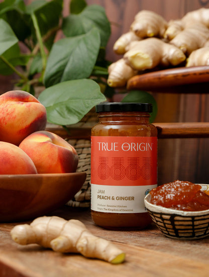 Peach & Ginger Jam (340g)