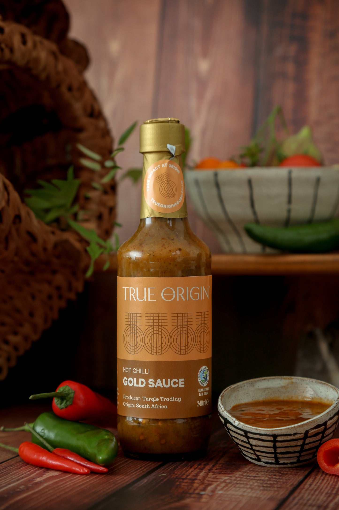 Gold Hot Chilli Sauce (240ml)