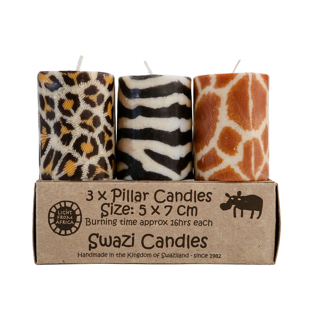 1/4 Church Candles (3 candles)
