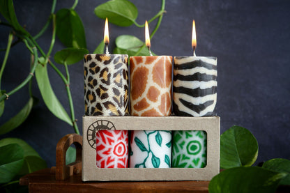 1/4 Church Candles (3 candles)