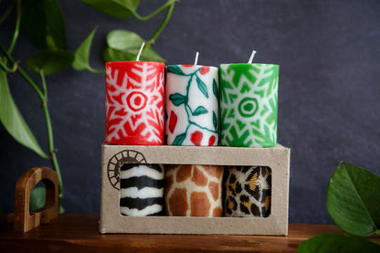 1/4 Church Candles (3 candles)