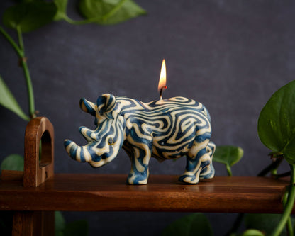 Mini Rhino Candles