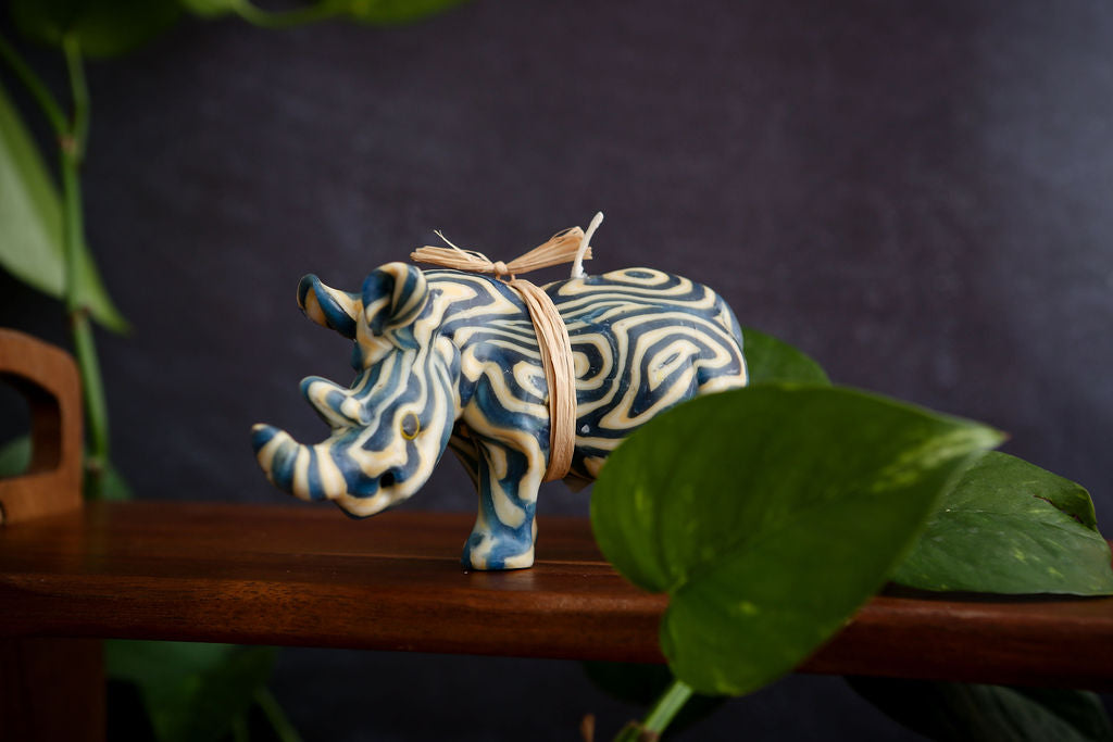 Mini Rhino Candles