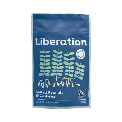 Salted Peanuts & Cashews (90g)