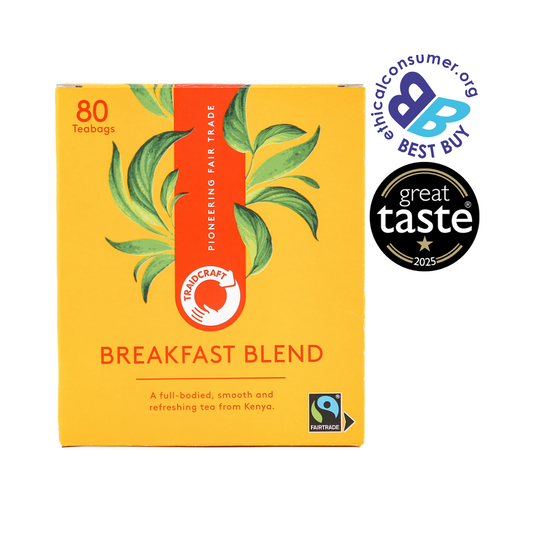 Traidcraft Breakfast Blend Tea (80 tea bags)