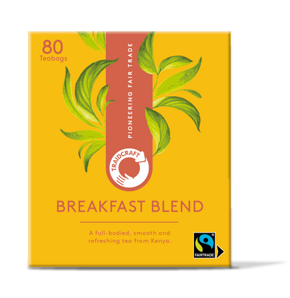 Traidcraft Breakfast Blend Tea (80 tea bags)