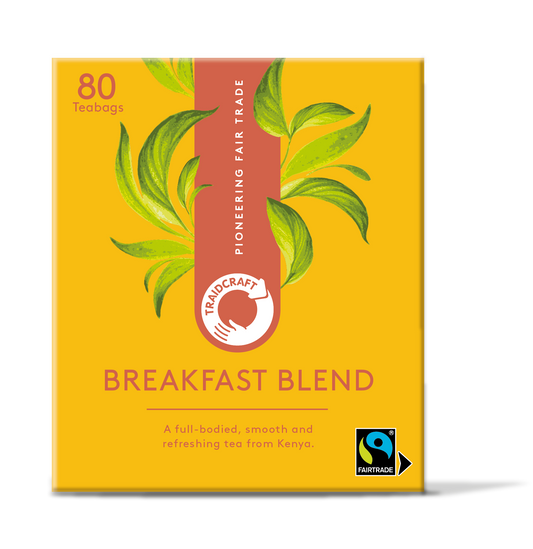 Traidcraft Breakfast Blend Tea (80 tea bags)