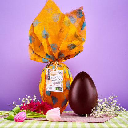 Large Luxury Easter Egg with Hazelnut Crumb (350g)