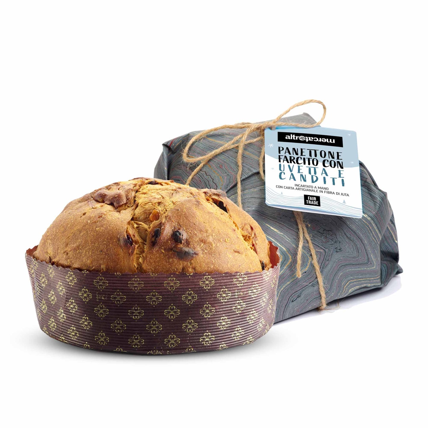 Raisins and Candied Orange Peel Panettone (750g)