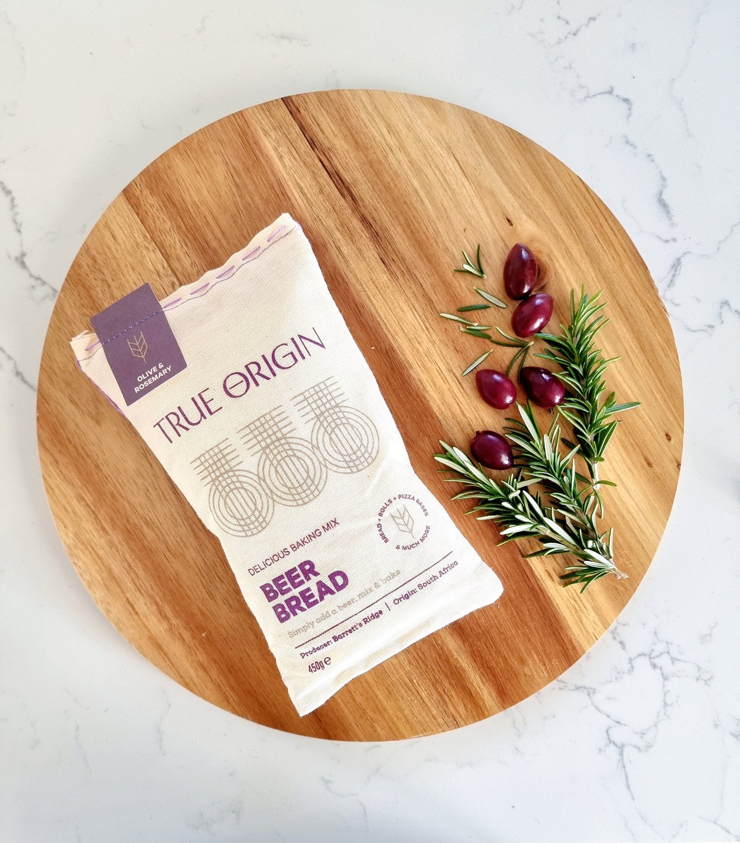Olive & Rosemary Beer Bread (450g)
